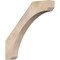 Ekena Millwork 5 1/2"W x 36"D x 36"H Legacy Smooth Knee Brace, Douglas Fir BRC06X36X36LEC00SDF - alternate 1